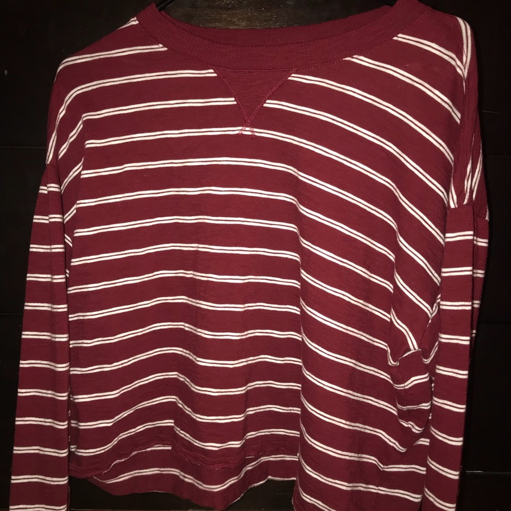 hollister stripped shirt!